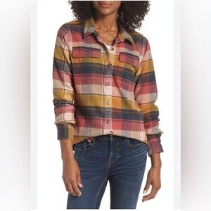 Patagonia fjord pink flannel shirt size small
